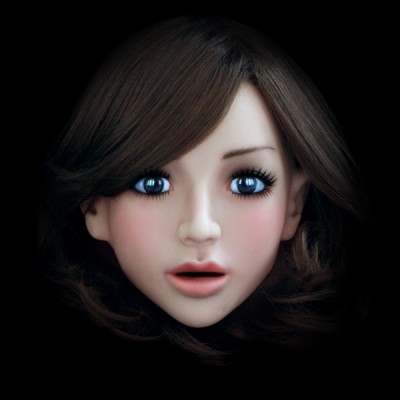 (SH-14) crossdress masquerade cosplay realistic female/girl silicone half face mask/props fixed with string crossdresser doll (SH-14) crossdress masquerade cosplay realistic female/girl silicone half face mask/props fixed with string crossdresser doll